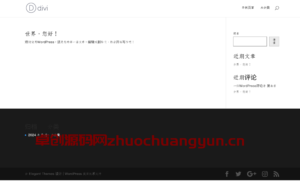WordPress建站革命！Divi v4.8.1汉化版下载｜可视化拖拽+46种元素｜卓创源码网
