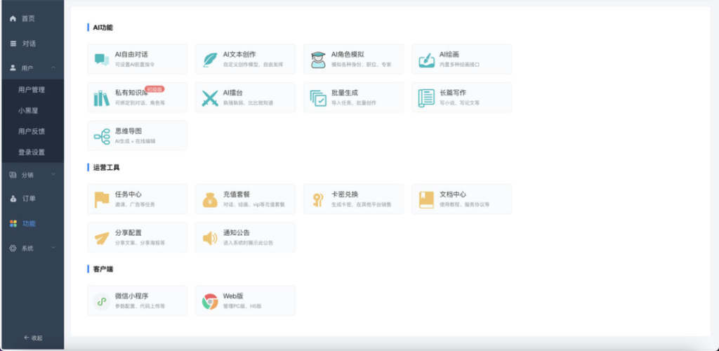 小狐狸ChatGPT智能聊天系统源码v2.7.6全开源Vue前后端+后端PHP