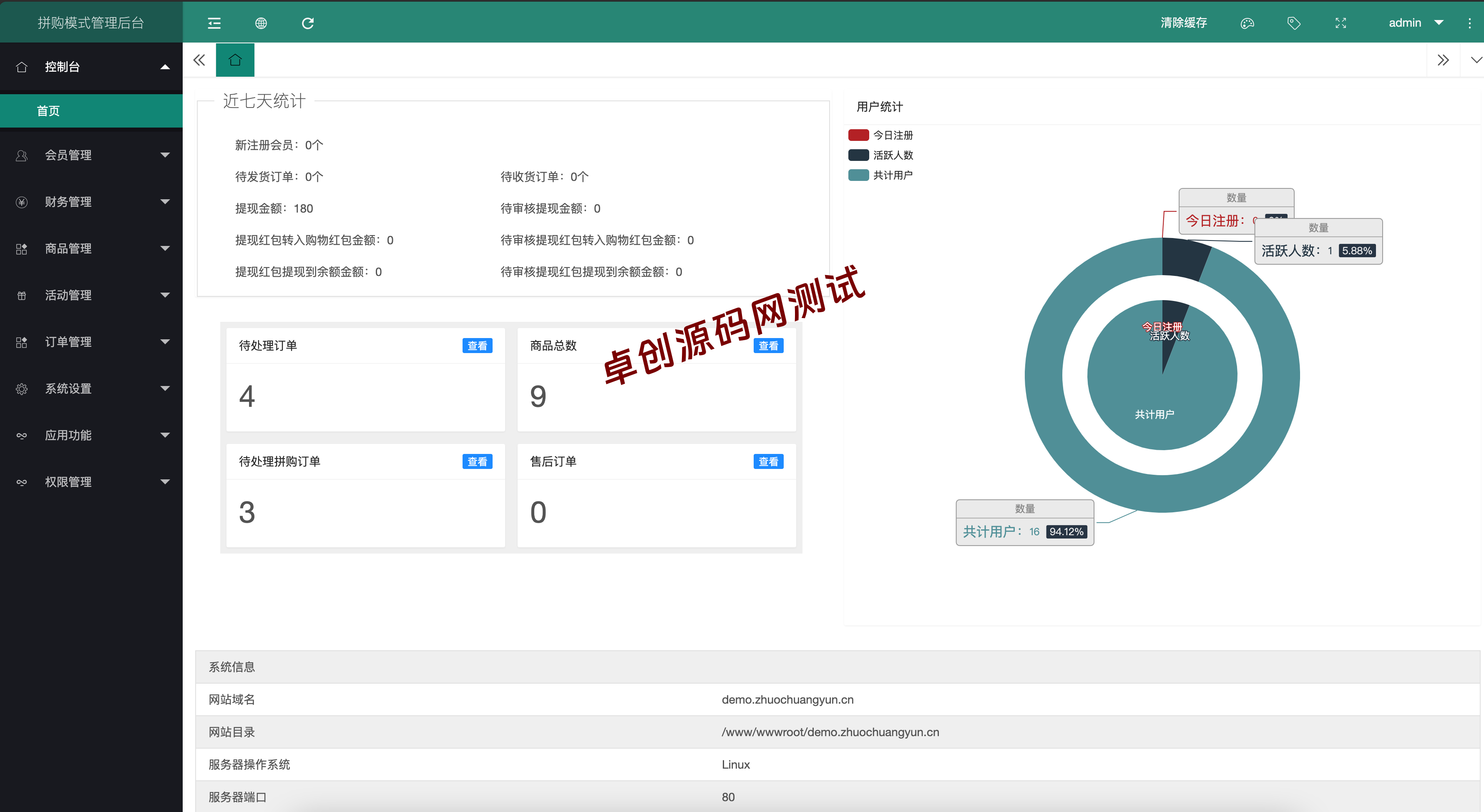 ThinkPHP拼团商城源码推荐 – H5单商户商城系统+微信公众号无缝对接 ThinkPHP拼团商城源码推荐 – H5单商户商城系统+微信公众号无缝对接