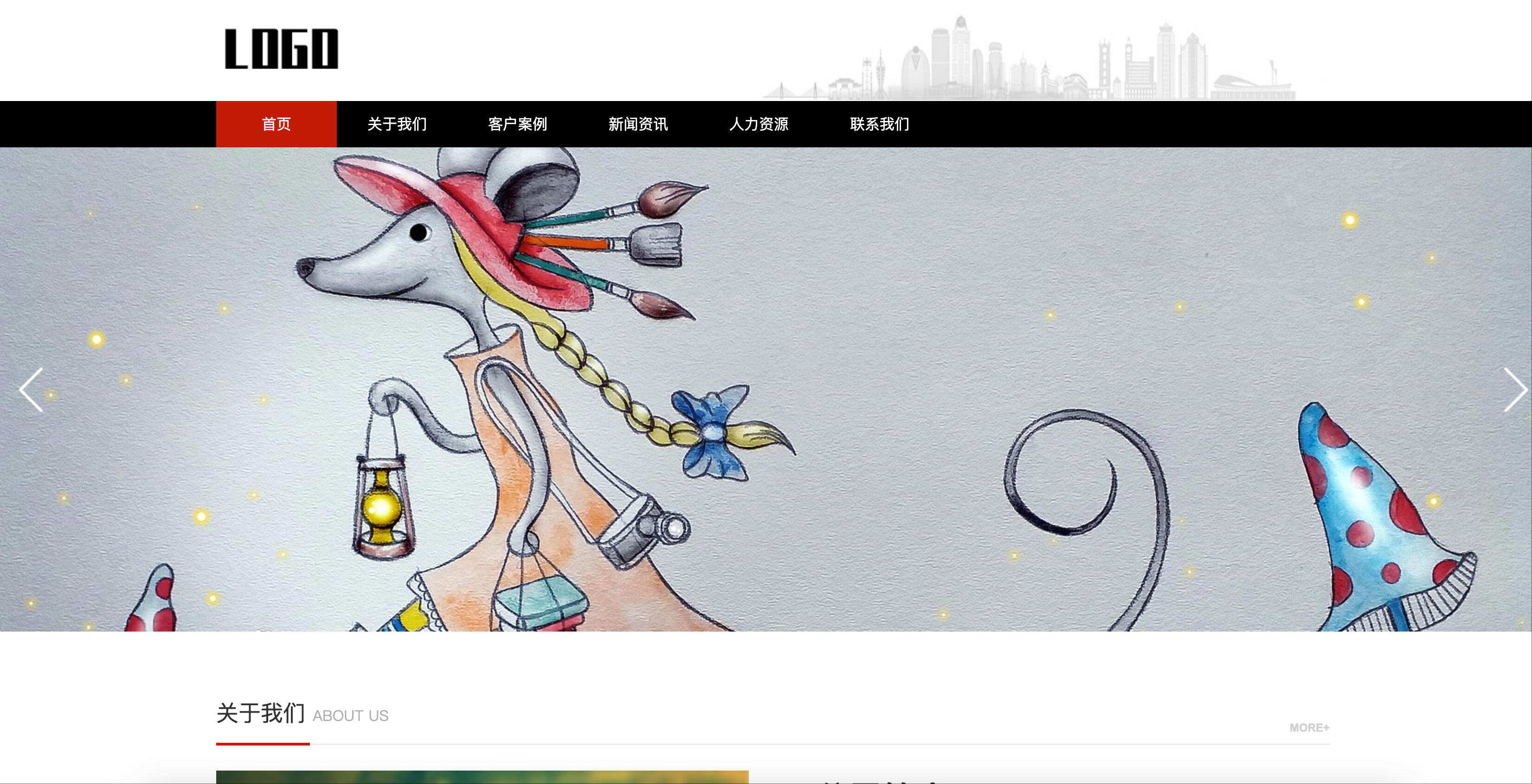 广告设计公司网站模板下载-PbootCMS响应式文化传媒源码【卓创源码网】
