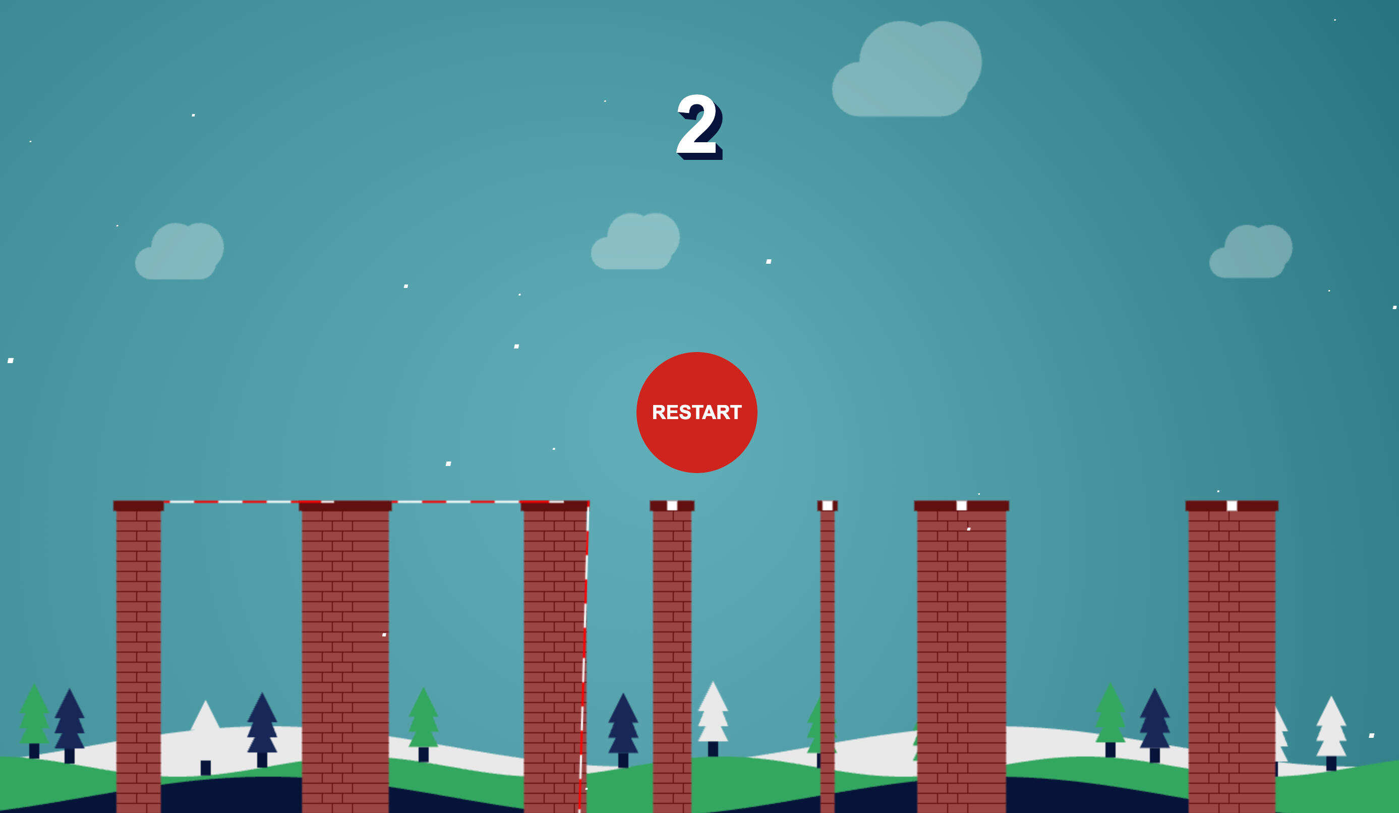 卓创源码网发布：圣诞老人过悬崖HTML小游戏源码 - JS+HTML5物理引擎益智游戏｜鼠标按压控制杆长｜即传即用休闲游戏解决方案-卓创源码网-免费PHP网站源码模板,插件软件资源分享平台！