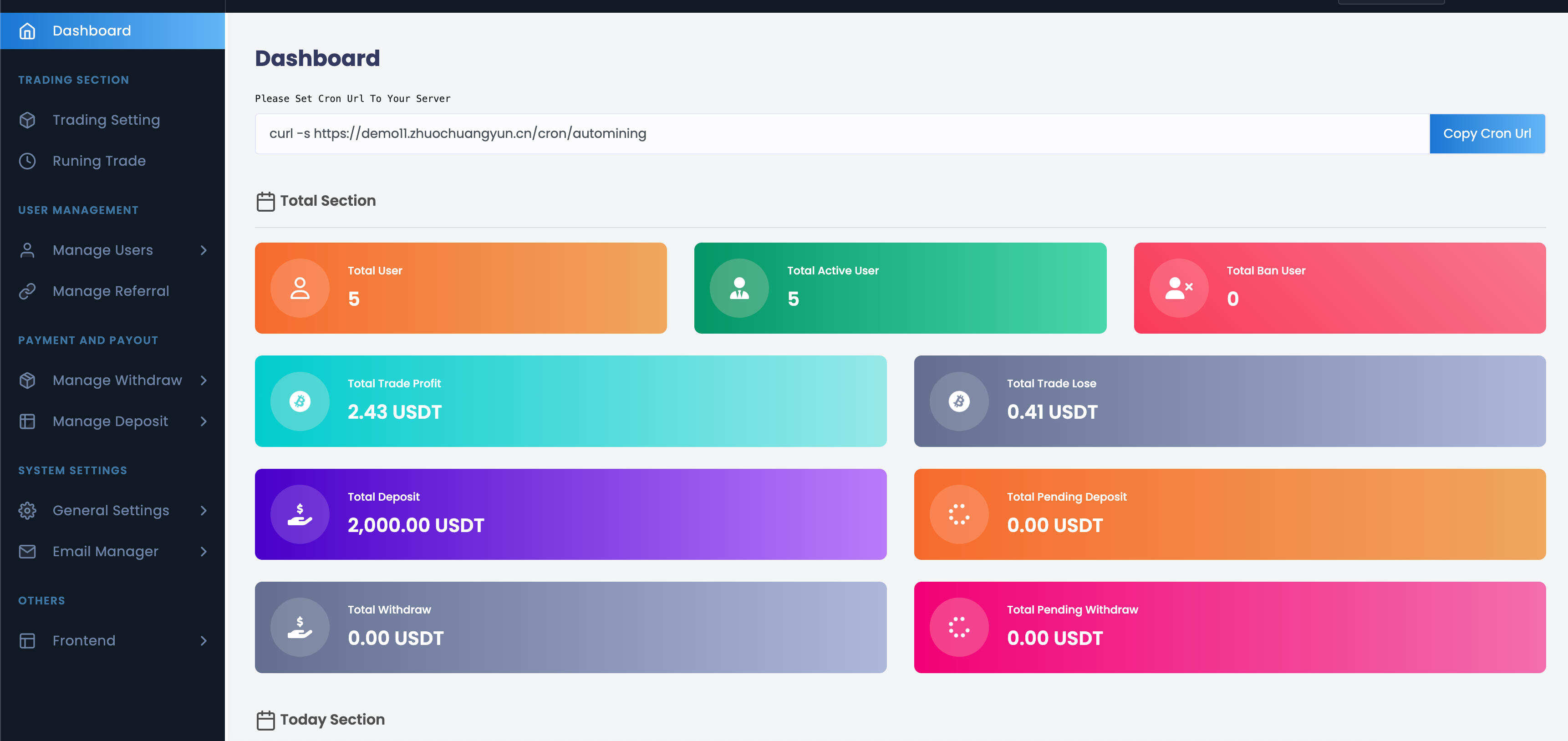 卓创源码网发布：海外区块链交易所源码 – Laravel框架虚拟币微交易系统｜多语言秒合约交易平台｜仅供学习研究用途