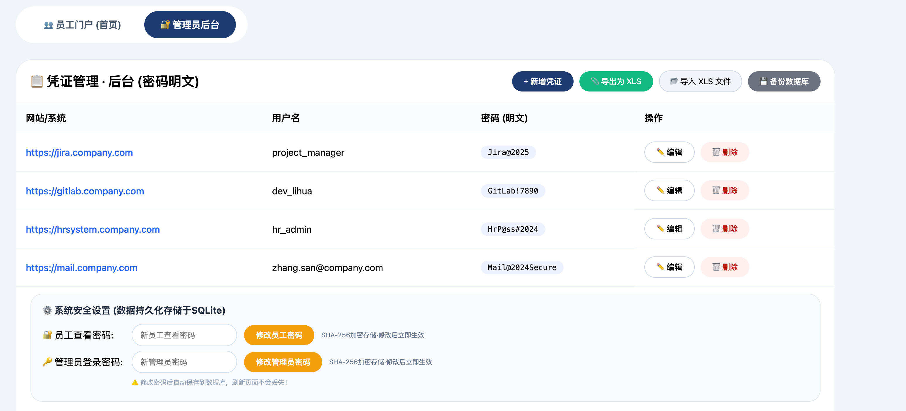 卓创源码网重磅推荐：HTML版密码管理系统源码，以“个人化设计+双模式管理”重构密码存储安全