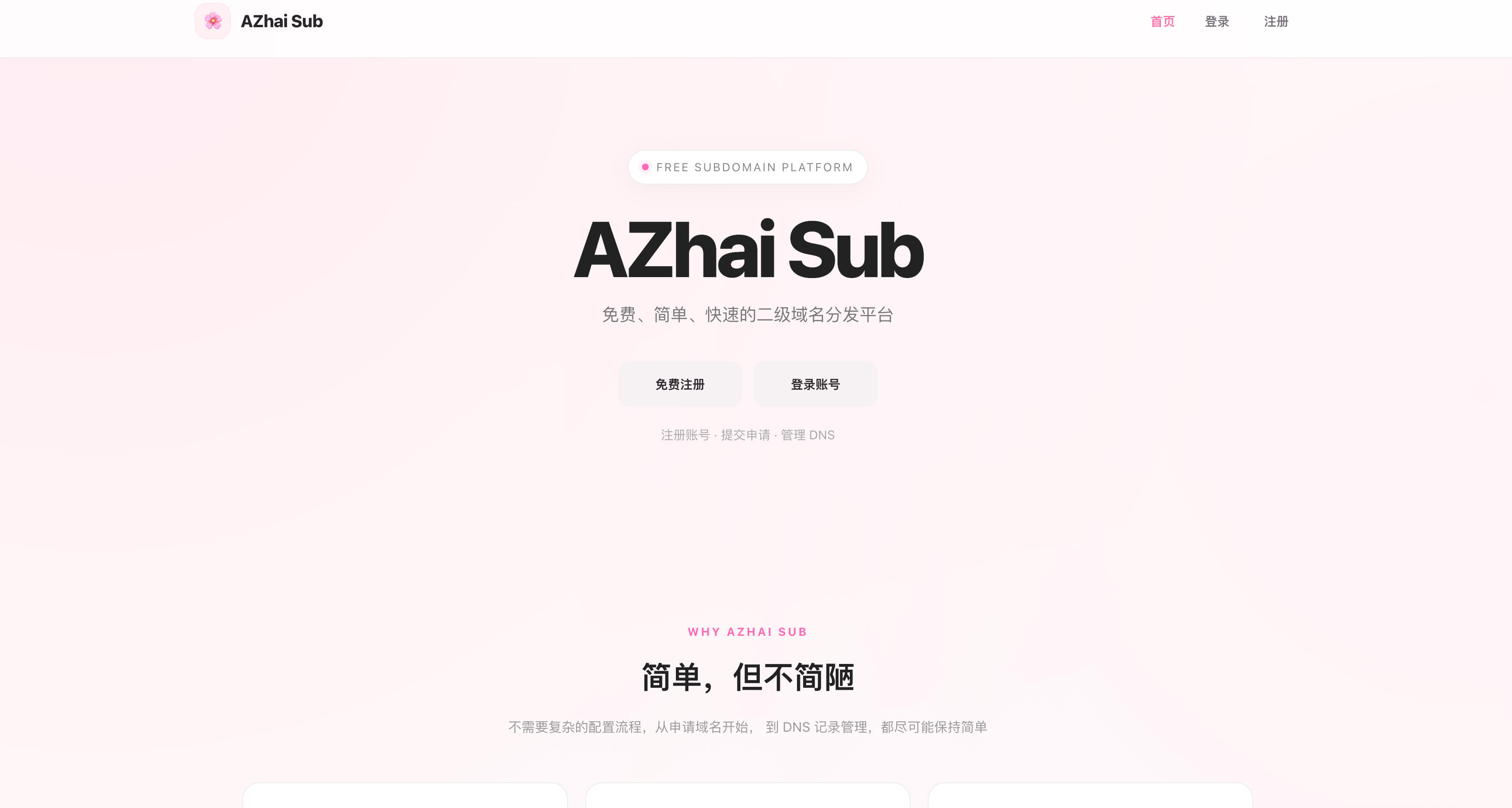 二级域名分发系统源码：泛解析管理+多DNS服务商对接-卓创源码网 - 专业PHP网站源码与小程序源码下载平台｜免费源码与付费系统提供